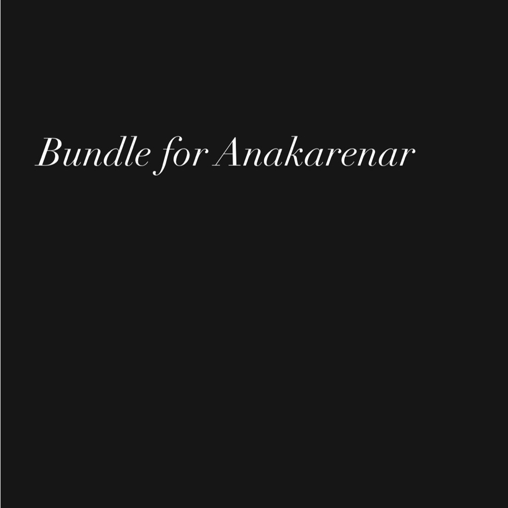 Bundle for @anakarenar